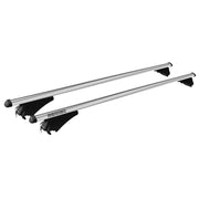 Menabo Tiger Silver Duo Rail Roof Bars 1185mm (75kg Max.) Menabo - Bars 4 Cars