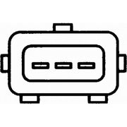 Hella MAF Sensor (Mass Air Flow) fits Hyundai Coupe II 2001-2009 2.7