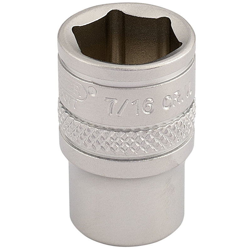 Draper Imperial Socket, 1/4" Sq. Dr., 7/16" 16525 Draper - Dynamic Drive