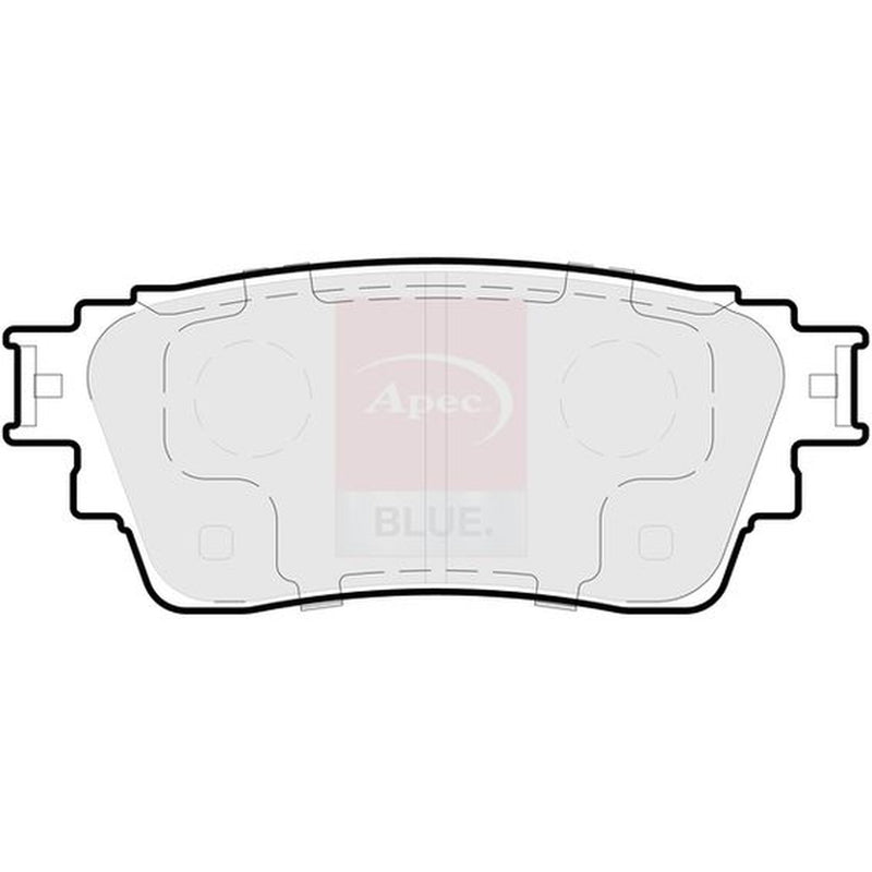 Apec Front & Rear Brake Discs & Pads fits Mitsubishi Outlander III 2012-2022
