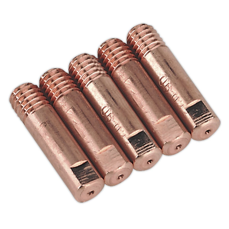 Sealey Contact Tip 0.6mm MB15 Pack of 5 MIG956 Sealey - Dynamic Drive