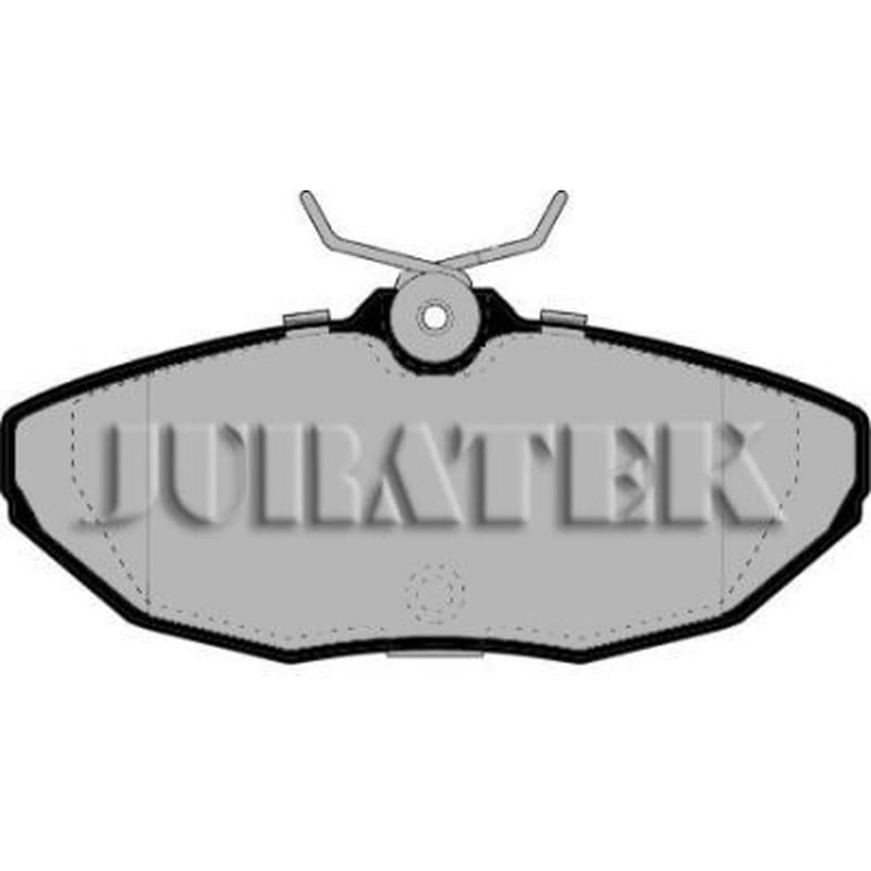 Juratek Rear Brake Pad Set fits Jaguar S-Type II 1999-2008 2.7 3.0 4.0 4.2