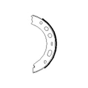 Mintex Parking Brake Shoe Set fits Porsche 911 1988-2005 3.3 3.4 3.6 3.8