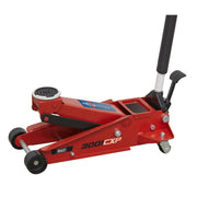 Sealey Trolley Jack with Foot Pedal 3 Tonne 3001CXP Sealey - Dynamic Drive