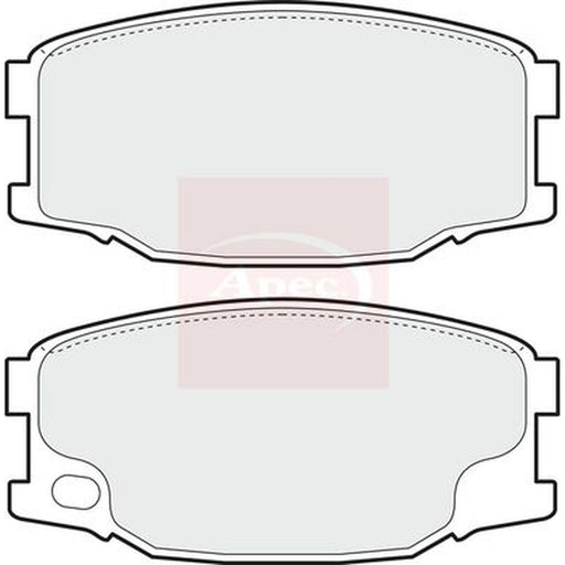 Apec Brake Pad Set