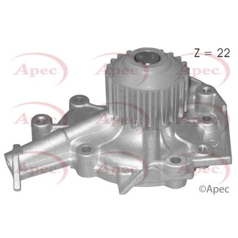 Apec Engine Cooling Water Pump fits Chevrolet Aveo 2011-2015 1.2