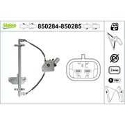 Valeo Electric Window Regulator Lifter Left Front 850284