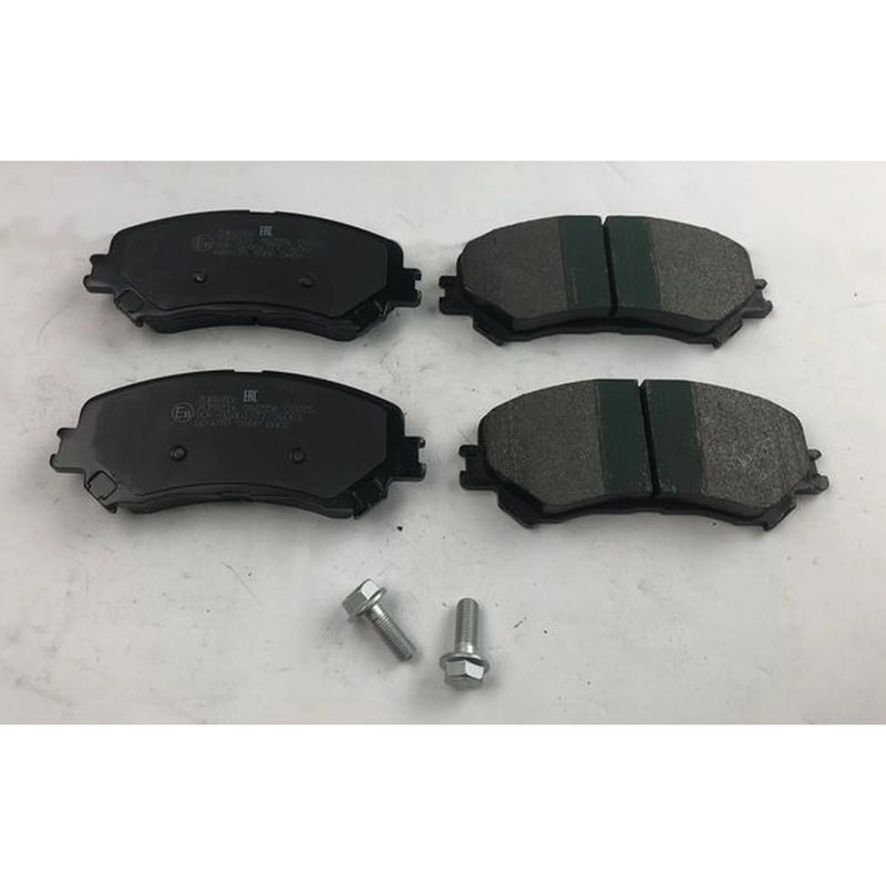 Juratek Front Brake Vented Discs & Pads fits Renault Megane IV 2015 on 1.6