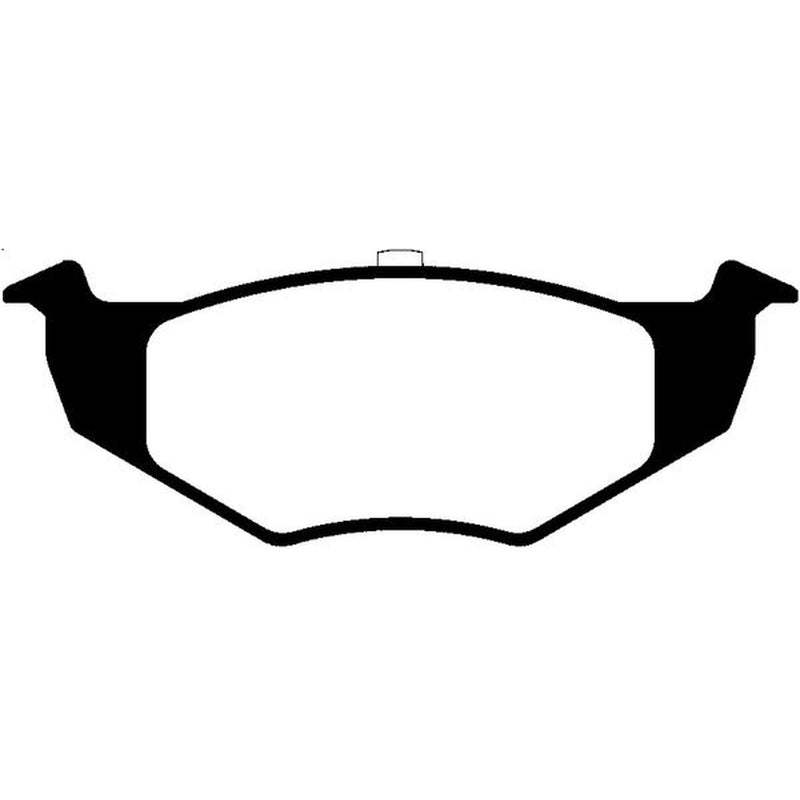 Abtex Front Brake Pad Set fits Seat Arosa 1997-2004 1.0 1.4 1.7