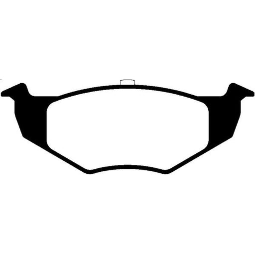 Abtex Front Brake Pad Set fits Seat Arosa 1997-2004 1.0 1.4 1.7