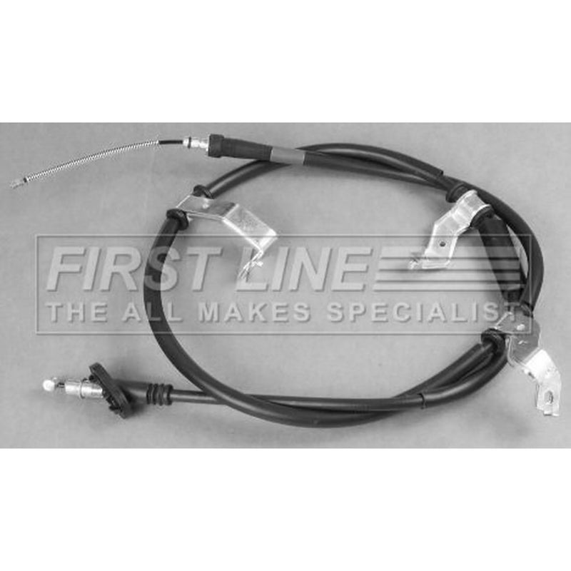 First Line Handbrake Cable Left Rear fits Hyundai Tucson 2004-2012 2.0 2.7
