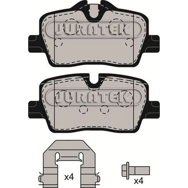 Juratek Rear Brake Pad Set fits BMW 2 2021-2022