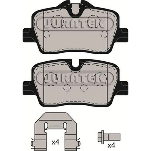 Juratek Rear Brake Pad Set fits BMW 2 2021-2022