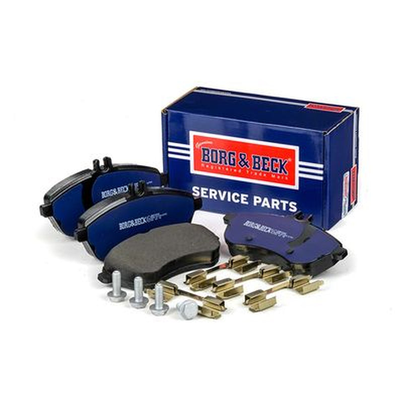 Borg & Beck Front & Rear Brake Discs & Pads fits Mercedes-Benz Slc 2016 on