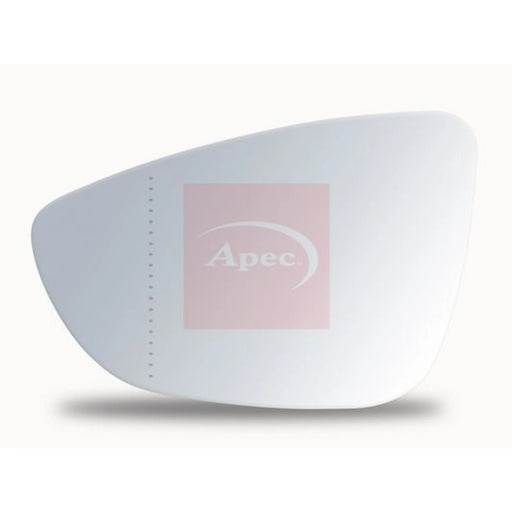 Apec Exterior Wing Mirror Glass Left AMS2595