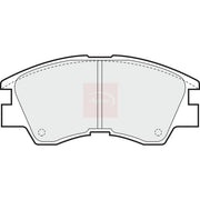 Apec Front Brake Pad Set fits Mitsubishi Delica II Platform 1983-1994 1.6