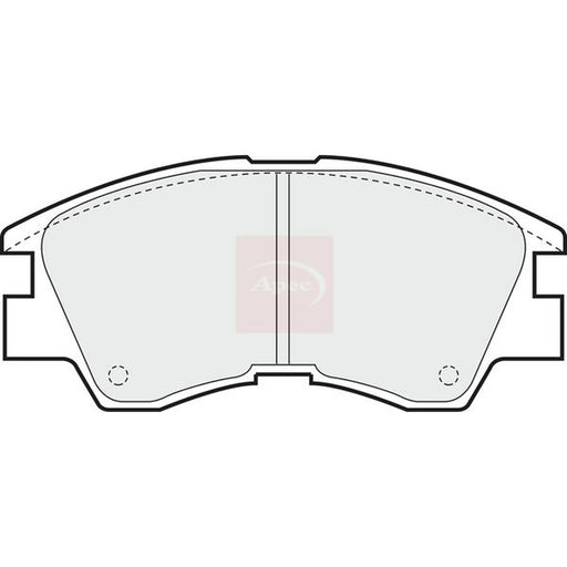 Apec Front Brake Pad Set PAD602