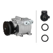 Hella Air Conditioning Compressor fits Ford Fiesta V 2001-2008 1.25 1.4 1.6