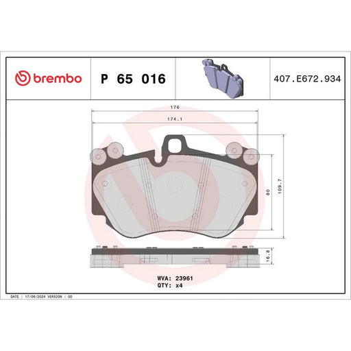 Brembo Front Brake Discs & Pads fits Porsche Cayenne 2002-2010 4.5 4.8