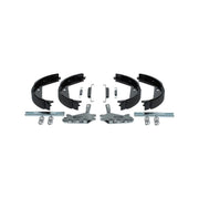 Bosch Parking Brake Shoe Set fits Volvo XC90 I 2002-2014 2.5 3.2