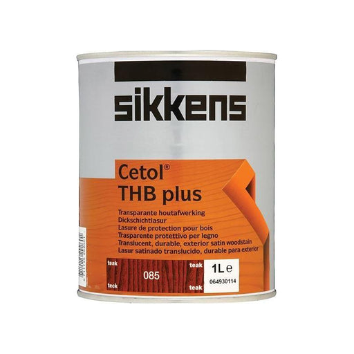 Sikkens Cetol THB Plus Translucent Woodstain Teak 1 litre Sikkens - NN4 Online