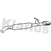 Klarius Box With Tail Pipe Rear fits Peugeot 208 I 2015-2019 1.5 1.6