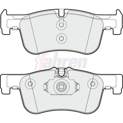 Fahren Front Brake Pad Set FBP3291