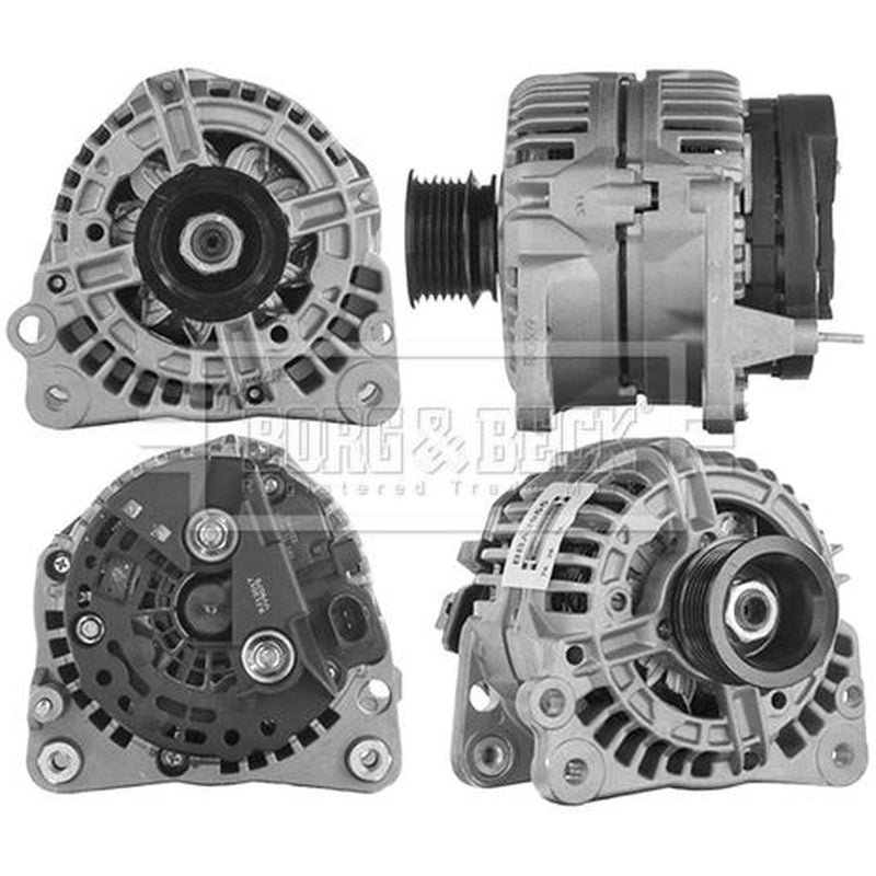 Borg & Beck Car Alternator 12V fits Audi A3 2003-2013 1.6 2.0