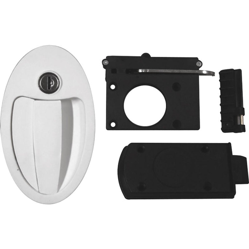 FAP Flap Lock "Fish" with Hook Caravan/Motorhome Part Nova - Dynamic Drive