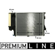 Mahle Engine Radiator fits BMW 5 1995-2003