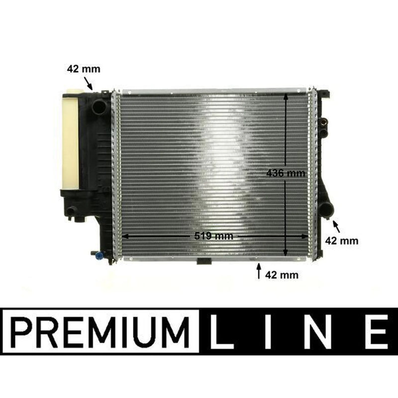 Mahle Engine Radiator fits BMW 5 1995-2003