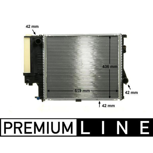 Mahle Engine Radiator fits BMW 5 1995-2003