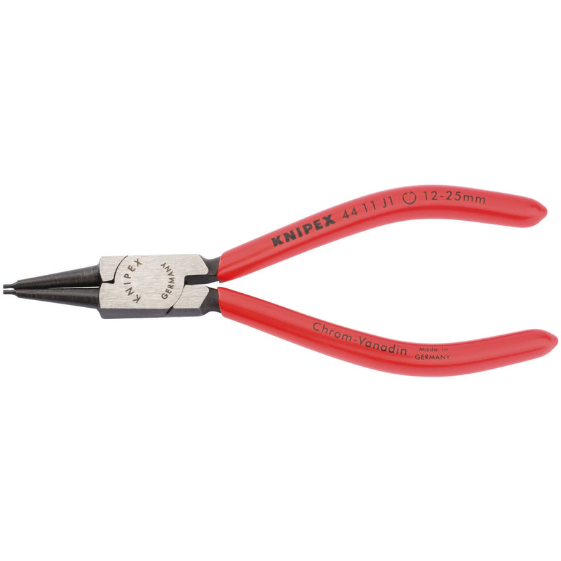 Draper Knipex 44 11 J1 SB J1 Straight Internal Circlip Pliers, 12 - 25mm 56132 Draper - Dynamic Drive