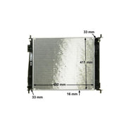 Mahle Engine Radiator fits Kia Soul I 2009-2014 1.6