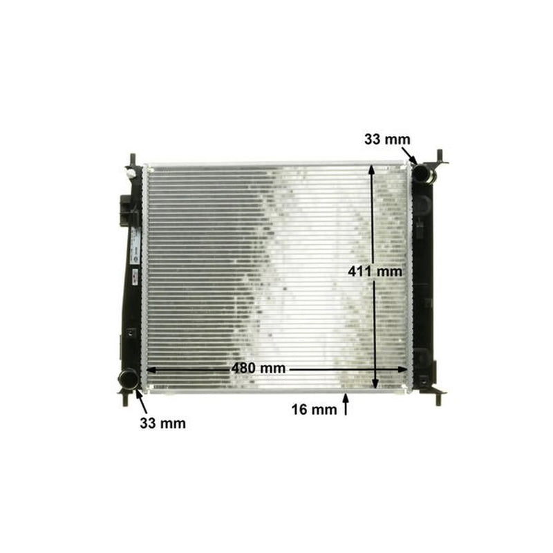 Mahle Engine Radiator fits Kia Soul I 2009-2014 1.6
