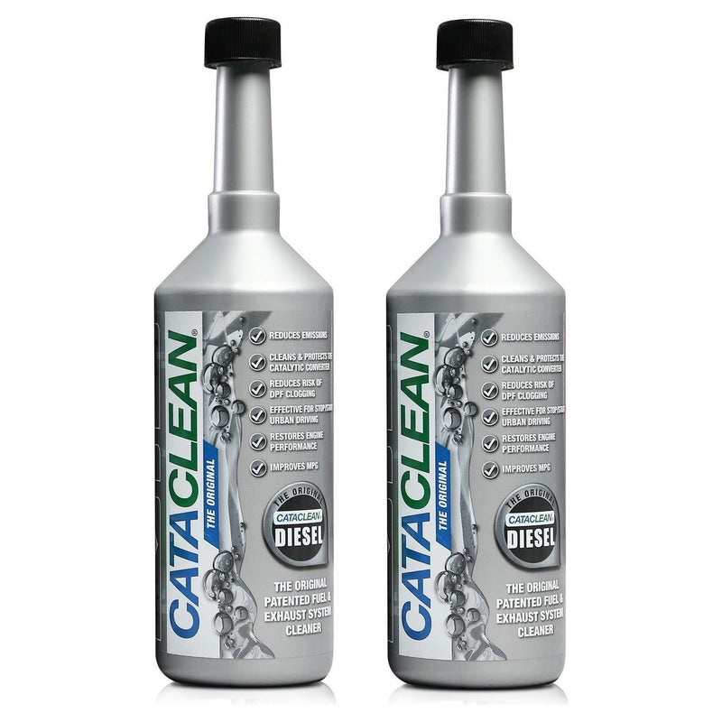 2x Cataclean Diesel 8 in 1 Complete Fuel & Exhaust Catalytic Converter Cleaner Cataclean  - Dynamic Drive