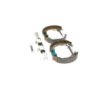 Bosch Brake Shoe Set Axle Kit fits Toyota Yaris/Vitz 2005-2012 1.0 1.3 1.33 1.4