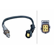 Hella O2 Lambda Oxygen Sensor after catalytic convert 6PA 358 244-111