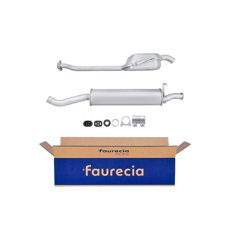 Hella End Silencer Rear fits Fiat Tipo 1992-1995 1.6