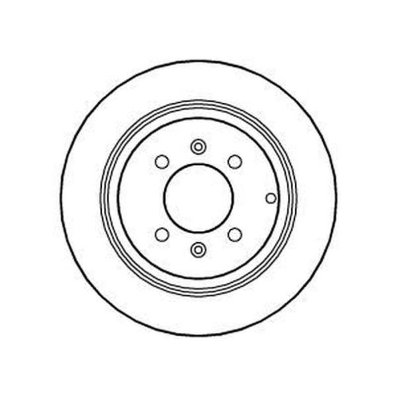 Abtex 2 x Solid Brake Discs fits Peugeot 406 1995-2004 1.6 1.8 1.9 2.0 2.1 2.2