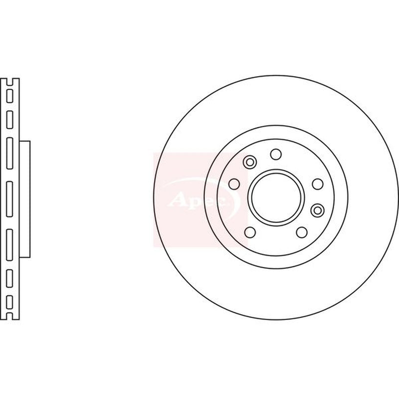 Apec Front & Rear Brake Discs & Pads fits Kia Optima Sportswagon 2016-2019 2.0