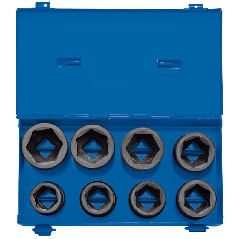 Draper Metric Impact Socket Set in Metal Case, 3/4" Sq. Dr. (8 Piece) 83272 Draper - Dynamic Drive