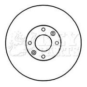 Key Parts Front & Rear Brake Discs & Pads fits Peugeot 208 I 2012-2019 1.6
