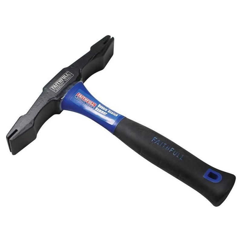 Faithfull Double Scutch Hammer Fibreglass Shaft Faithfull - NN4 Online