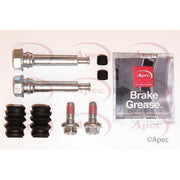 Apec Brake Caliper Guide Sleeve Kit Rear Left fits Toyota Auris 2006-2012