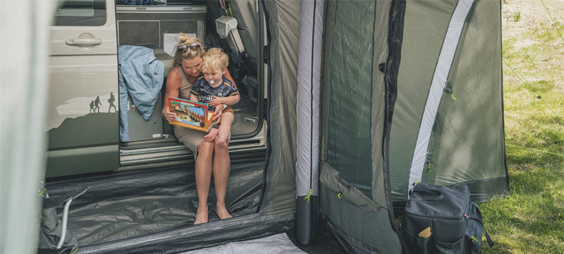 Outwell Talladega Driveaway Air Awning Grey Outwell - Dynamic Drive