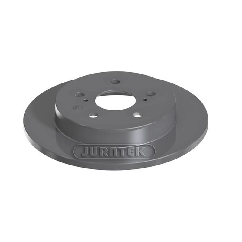 Juratek Rear Brake Solid Discs & Pads fits Toyota C-Hr 2016 on 1.2