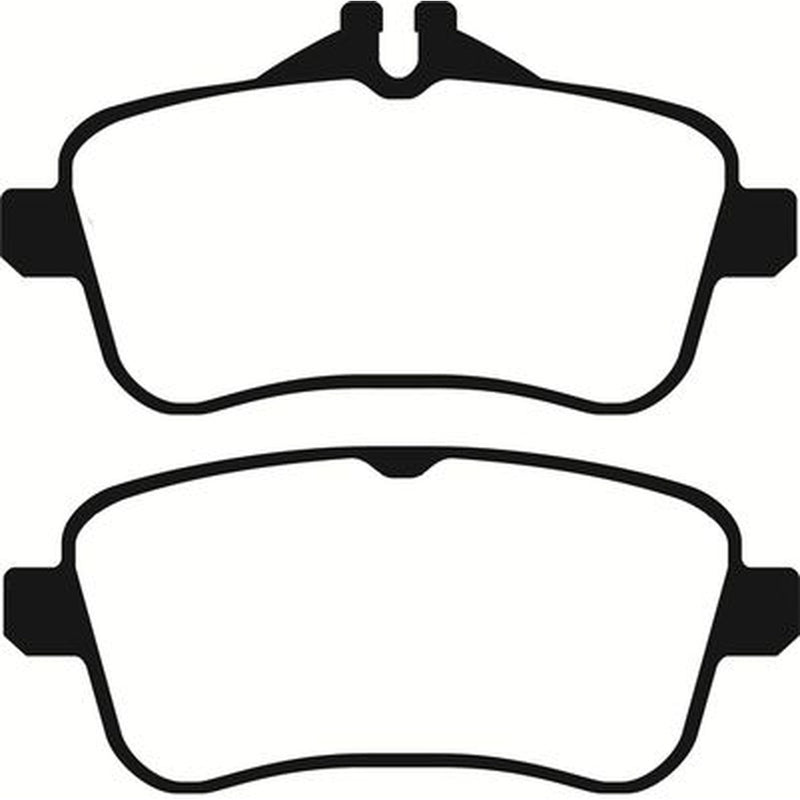 Abtex Rear Brake Pad Set fits Mercedes-Benz A-Class 2013-2018 176.052