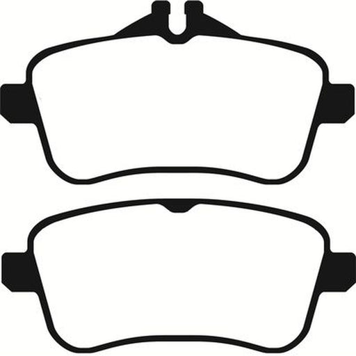 Abtex Rear Brake Pad Set fits Mercedes-Benz A-Class 2013-2018 176.052