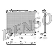 Denso Engine Radiator DRM47019